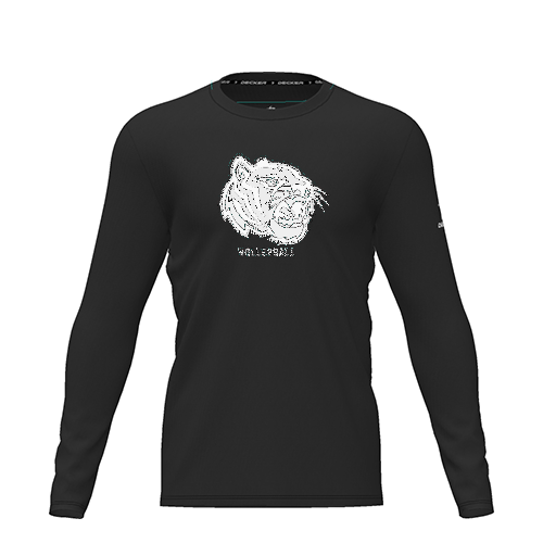 [FTLCDFBK-YXS-LOGO2] Dri Fit Performance T-Shirt (Youth XS, Black, Logo 2, Long Sleeve)