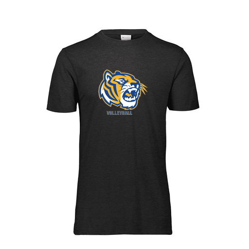 [FTSCUBBK-YS-LOGO2] Decker Youth Tri-Blend T-Shirt - Short Sleeve (Youth S, Black, Logo 2)