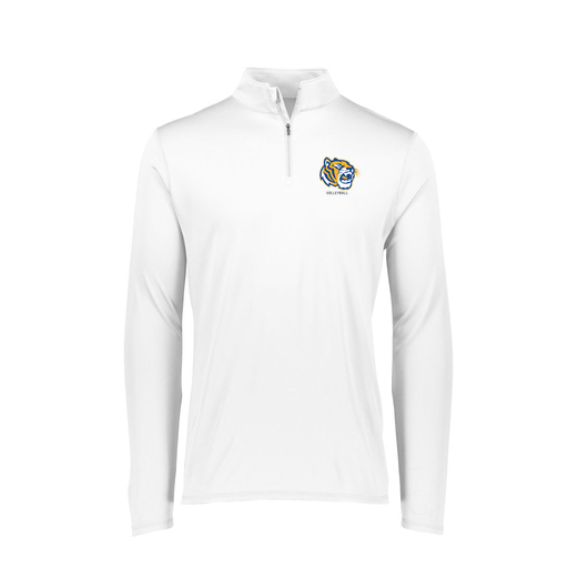 [FTLQFLWH-FAXS-LOGO2] Ladies Flex-Lite 1/4 Zip Shirt (Female Adult XS, White, Logo 2)