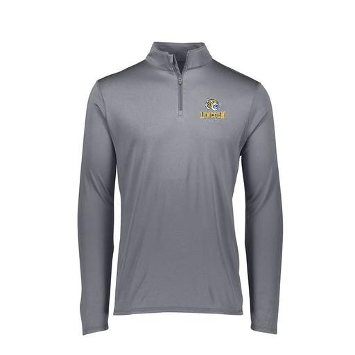 [FTLQFLGY-FAXS-LOGO1] Decker Women's Flex-Lite 1/4 Zip Shirt (Female Adult XS, Gray, Logo 1)