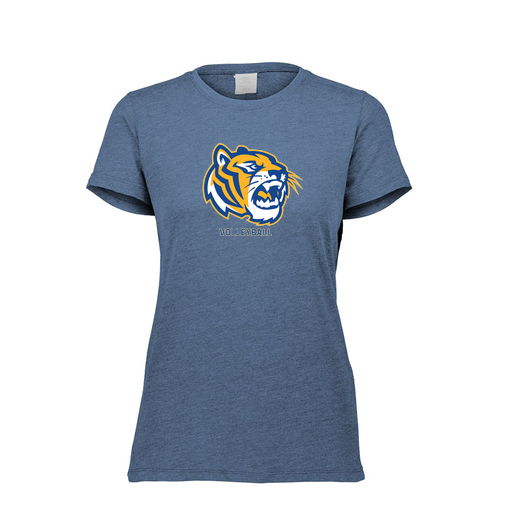 [FTSCUBNV-FAXS-LOGO2] Ladies Ultra-blend T-Shirt (Female Adult XS, Navy, Logo 2)
