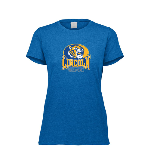 [FTSCUBRY-FAXS-LOGO3] Ladies Ultra-blend T-Shirt (Female Adult XS, Royal, Logo 3)