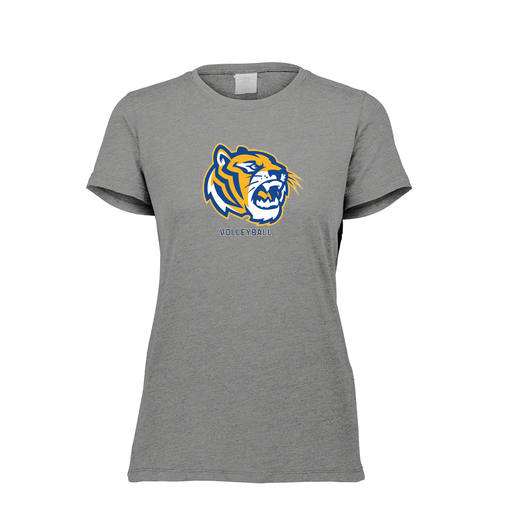 [FTSCUBGY-FAXS-LOGO2] Ladies Ultra-blend T-Shirt (Female Adult XS, Gray, Logo 2)
