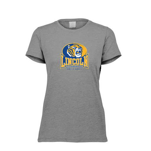 [FTSCUBGY-FAXS-LOGO3] Ladies Ultra-blend T-Shirt (Female Adult XS, Gray, Logo 3)