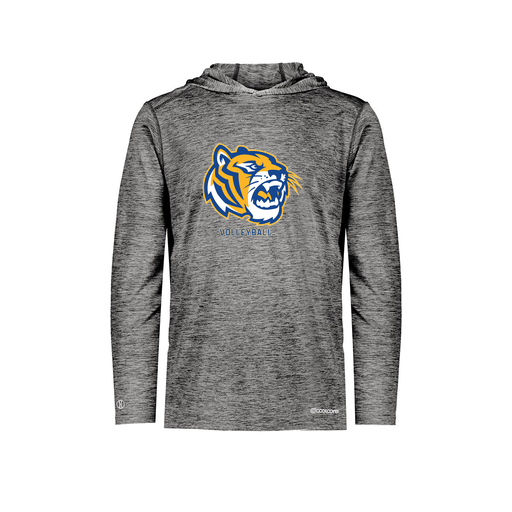 [FOLHCGBK-AS-LOGO2] Decker Men's Charge Hoodie (Adult S, Black, Logo 2)